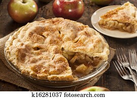 Homemade Organic Apple Pie Dessert Homemade Organic Apple Pie Dessert