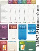 Hosting, preis, tische, und, banner Hosting, preis, tische, und, banner