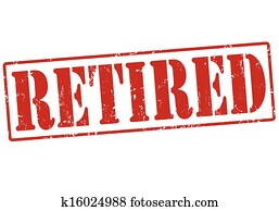 jubilado, estampilla