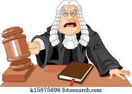 Judge with gavel Judge with gavel
