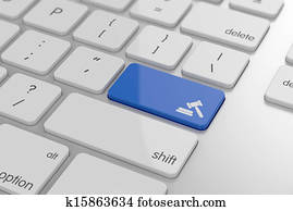 juez, martillo, botón