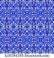 Kaleidoscope texture pattern Stock Illustration | k16194157 | Fotosearch