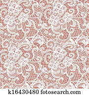 Lace seamless pattern with flowers Lace seamless pattern with flowers