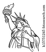 liberty statue liberty statue