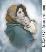 madonna과 아이, 출생