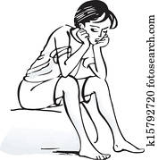 mal-humorado, adolescente