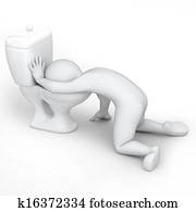 man in a toilet man in a toilet