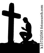 Man Praying Man Praying