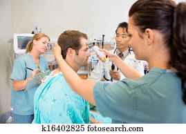 Medical Team in Emergency Intake