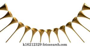 Medieval Trumpet Circle Medieval Trumpet Circle