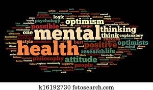 Mental health in word tag cloud Mental health in word tag cloud