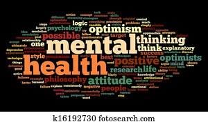 health mental word cloud tag care illustrations clip clipart