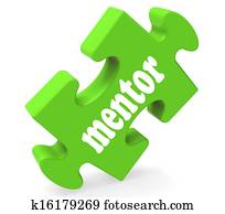 Mentor Puzzle Shows Advice Mentoring And Mentors Mentor Puzzle Shows Advice Mentoring And Mentors