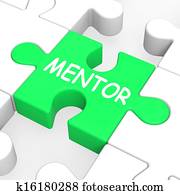 Mentor Puzzle Shows Mentoring Mentorship And Mentors Mentor Puzzle Shows Mentoring Mentorship And Mentors