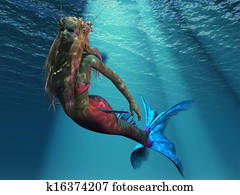 Mermaid of the Ocean Mermaid of the Ocean