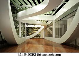 modernes, neu, innere