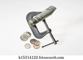 Money squeeze