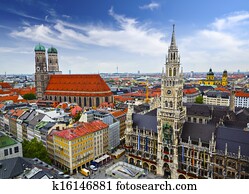 munich, skyline