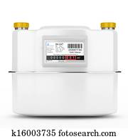 Natural gas meter Natural gas meter