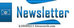 Newsletter Blue Banner Newsletter Blue Banner