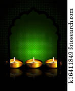 oil lamp with place for diiwali diya greetings oil lamp with place for diiwali diya greetings