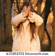 Portrait of beautiful young girl