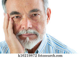 Portrait of senior man