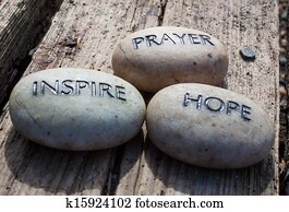 Prayer, inspire, hope, rocks