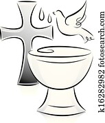 preto branco, batismo