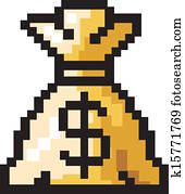 pénzestáska, noha, dollar cégtábla