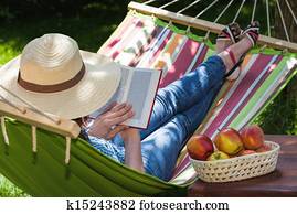 Relax on hammock Relax on hammock