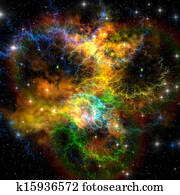 Ribbon Nebula Ribbon Nebula