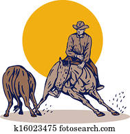 Rodeo Cowboy Horse Riding Rodeo Cowboy Horse Riding