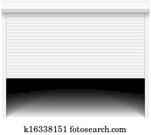 Roller shutter garage door Roller shutter garage door