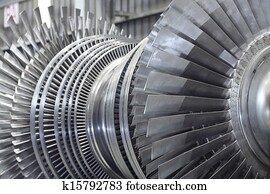 Rotor of a steam turbine Rotor of a steam turbine