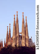 Sagrada Familia in Barcelona, by G Sagrada Familia in Barcelona, by G