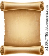 Scroll paper Scroll paper