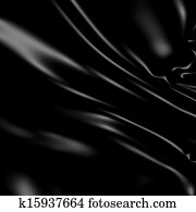 Smooth black silk background Smooth black silk background