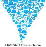 Social media icons Social media icons