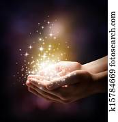 stardust and magic in your hands stardust and magic in your hands