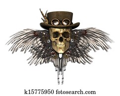 Steampunk Skull Steampunk Skull