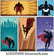 superhero, banner, 2 superhero, banner, 2