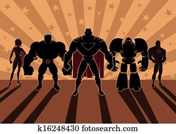 superhero, team superhero, team