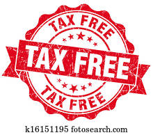 Tax Free Grunge Stamp Tax Free Grunge Stamp