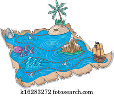 Treasure Map Clip Art Vectors | Our Top 1000+ Treasure Map EPS Images