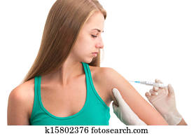 Vaccination shot Vaccination shot