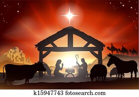 weihnachtsnativityszene weihnachtsnativityszene