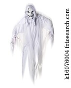 White Ghost Isolated White Ghost Isolated
