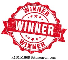 Winner Grunge Stamp Winner Grunge Stamp