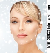 woman ready for cosmetic surgery woman ready for cosmetic surgery